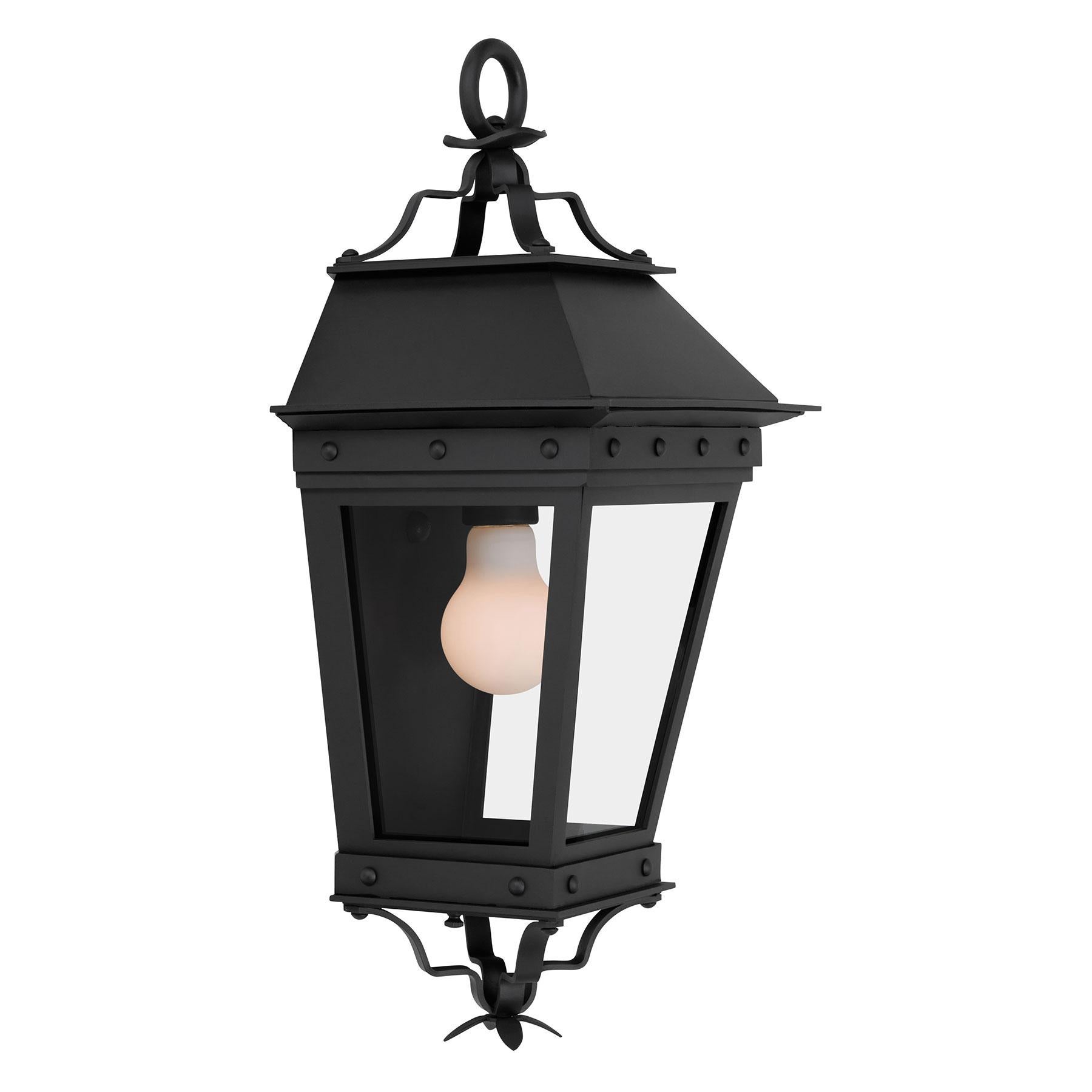 XXI secolo e contemporaneo Lanterna da parete artigianale in stile provinciale francese e coloniale spagnolo in vendita