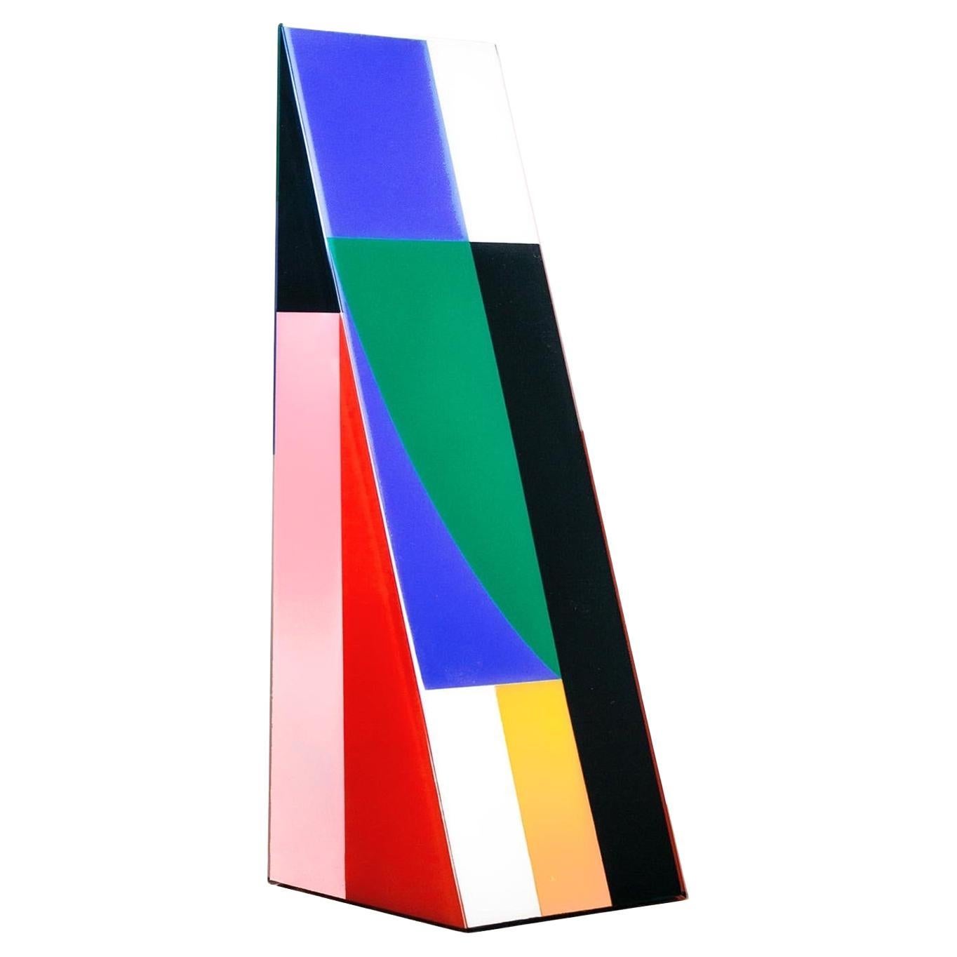 Totem geometrico artigianale / Scultura XIL-FL A di Paul Sende