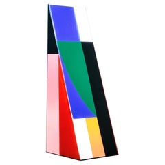 Handcrafted Geometric Totem / Sculture XIL-FL A by Paul Sende