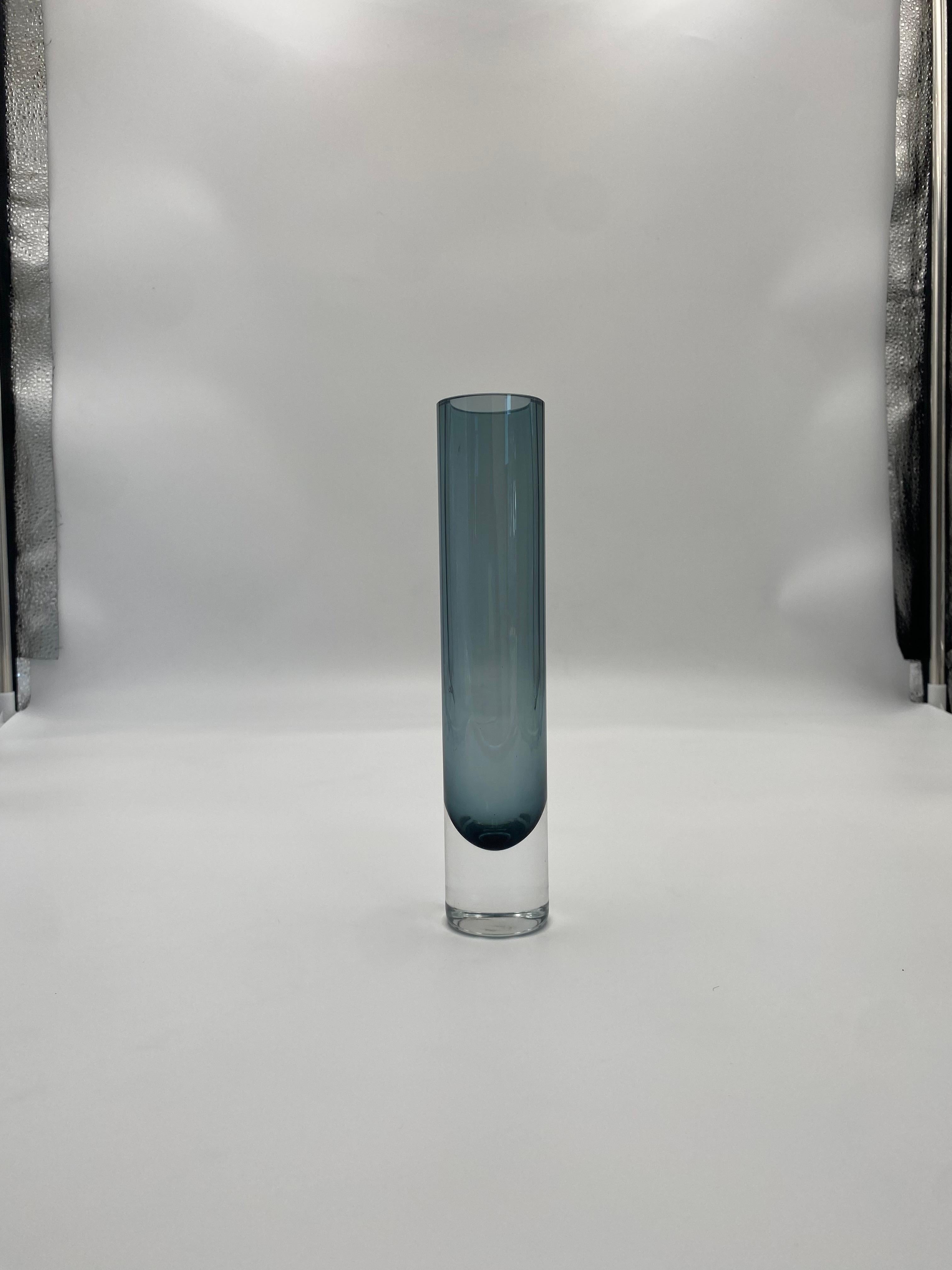 Handcrafted Glass Vase By LSA International, Poland 1990s  For Sale 2