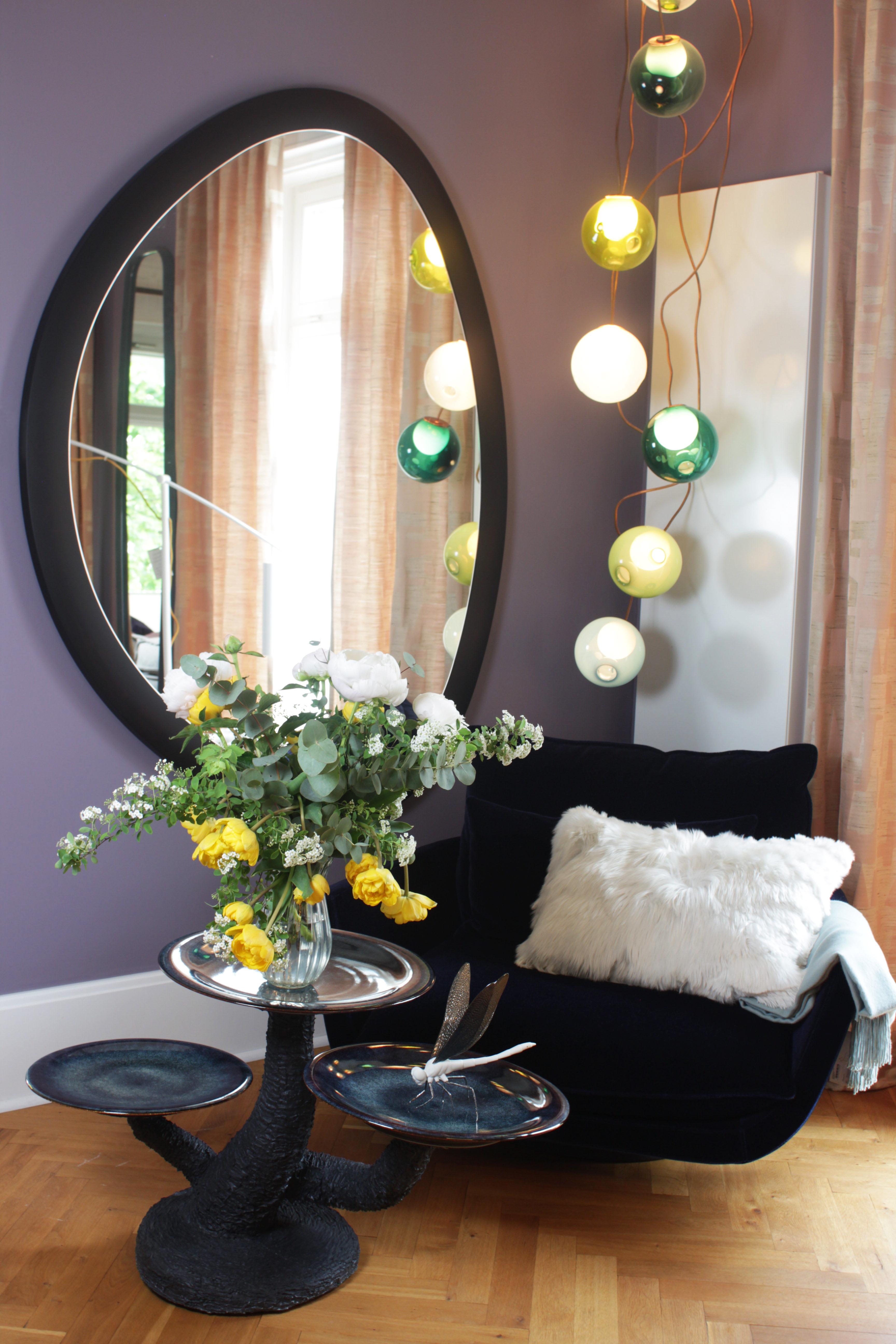 Hand-Crafted Handcrafted Glazed Mushroom-Inspired Side Table 