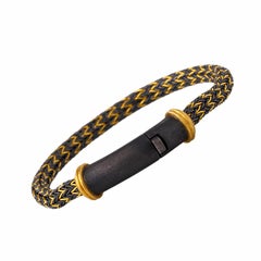 Handcrafted Gold and Silver Combination Hellenistic Style Bracelet