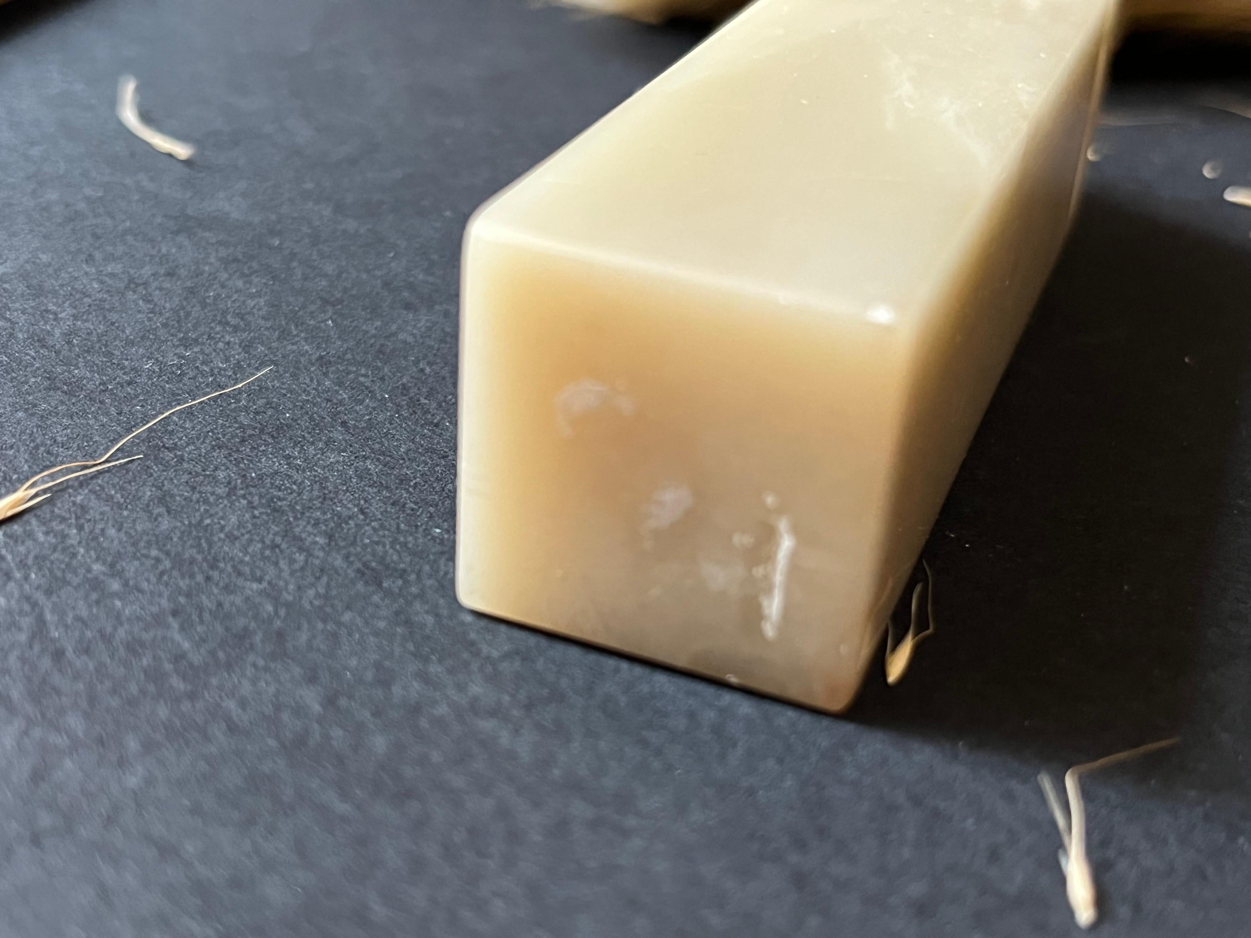 Handcrafted Golden Cicada from Natural Shoushan Stone Name Stamp For Sale 6