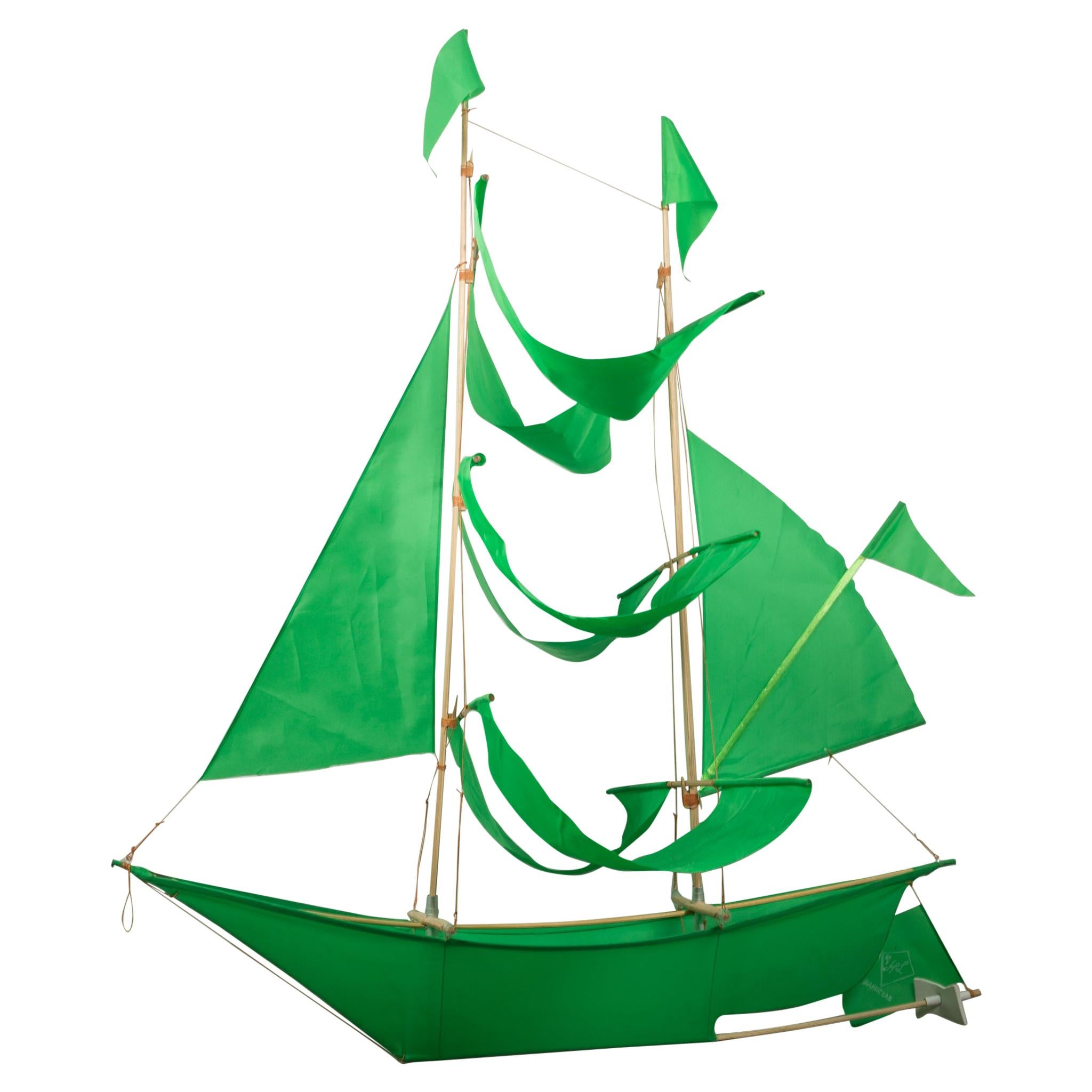 Handcrafted Haptic Lab Flying Ship Kites-Large