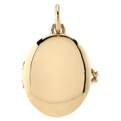 Handcrafted Harmony Clasp and Hinge Locket by Single Stone