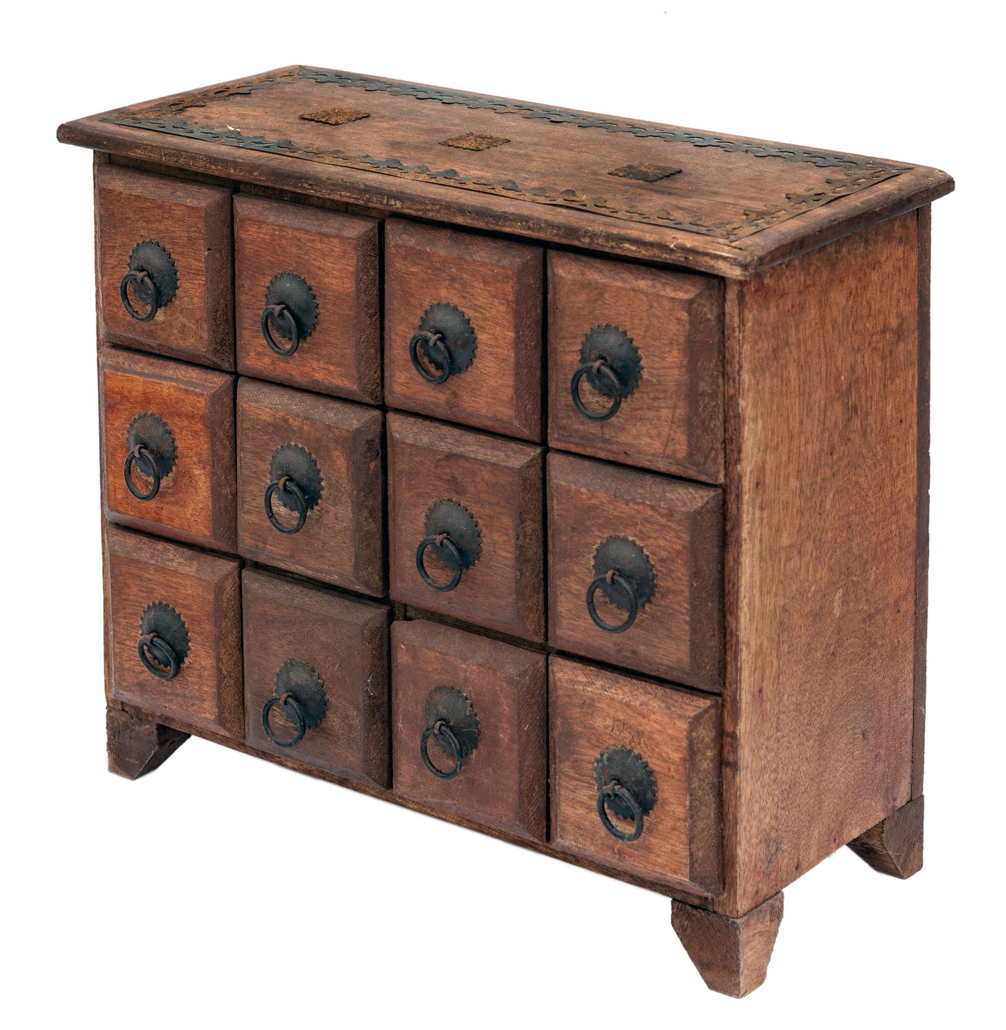 Hand crafted chest from Indonesia. A great organizing tool that adds rustic beauty to your room. Perfect for sorting and organizing.