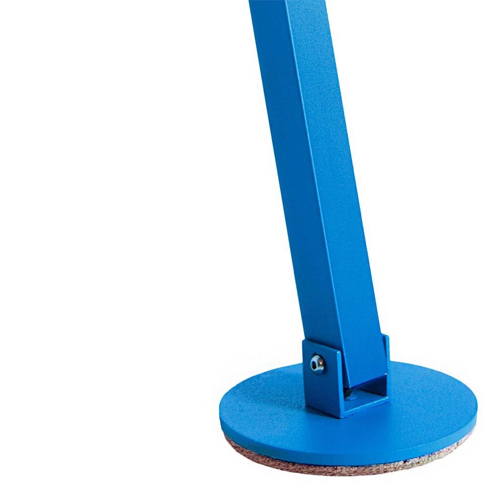 Hand-Crafted Artcrafted Italian Floor Lamp Gica Contra in Aluminum Cork Dimmable handsigned For Sale