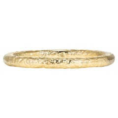 Handcrafted Jane Large Band in 22K Gold by Single Stone
