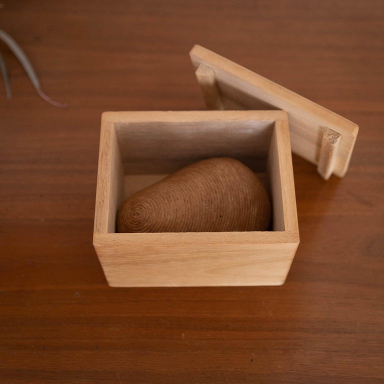 Handcrafted Japanese Art Rock in a Presentation Box For Sale at 1stDibs