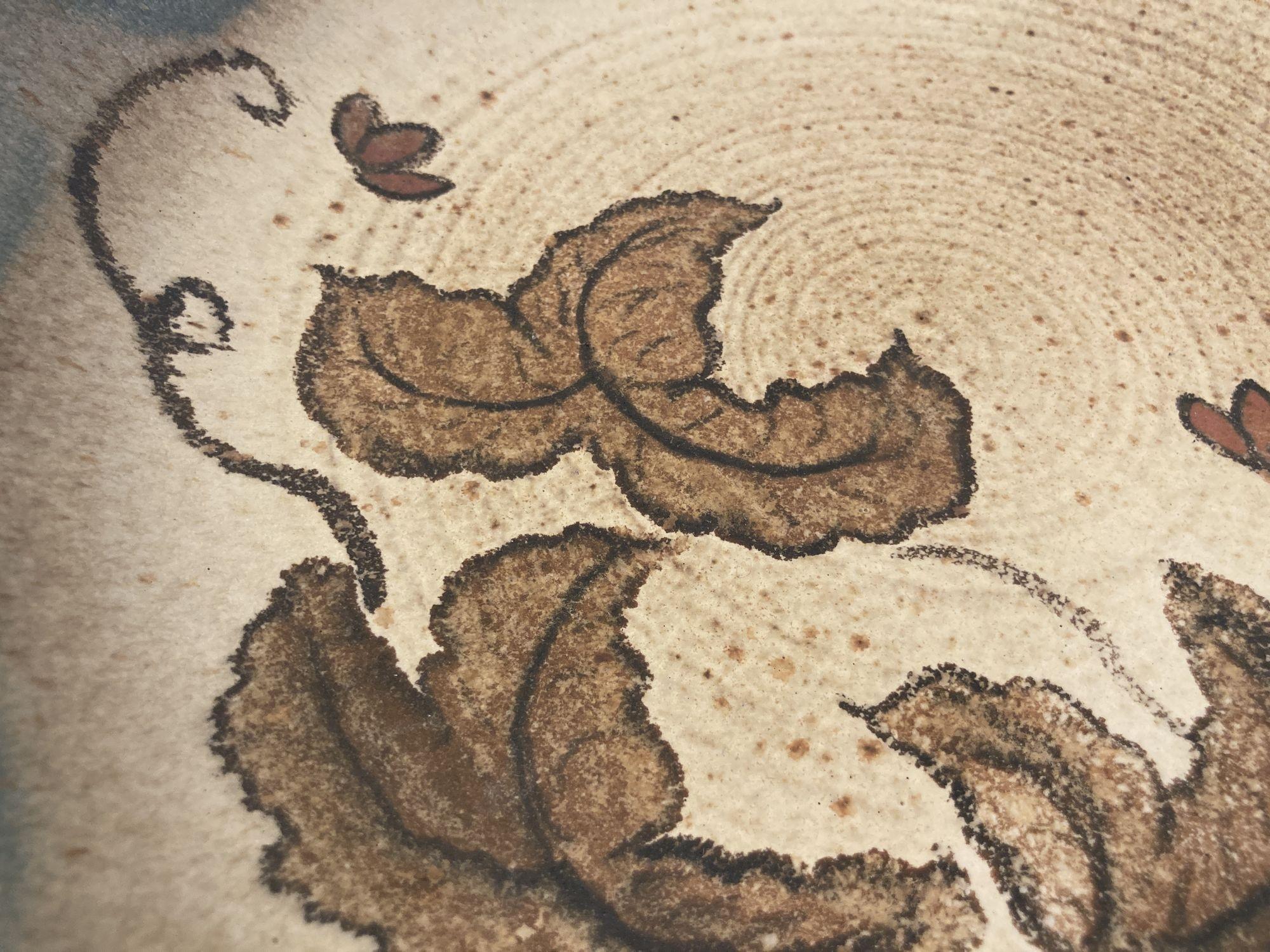 Ciotola artigianale in ceramica giapponese firmata Jin Kobayashi in vendita 4