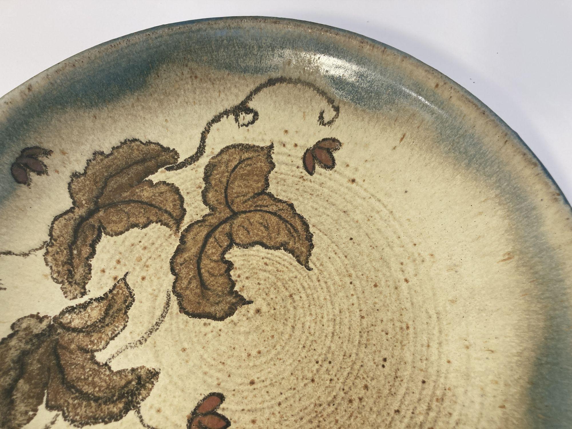 Handcrafted Japanese Ceramic Bowl Signed Jin Kobayashi For Sale 12