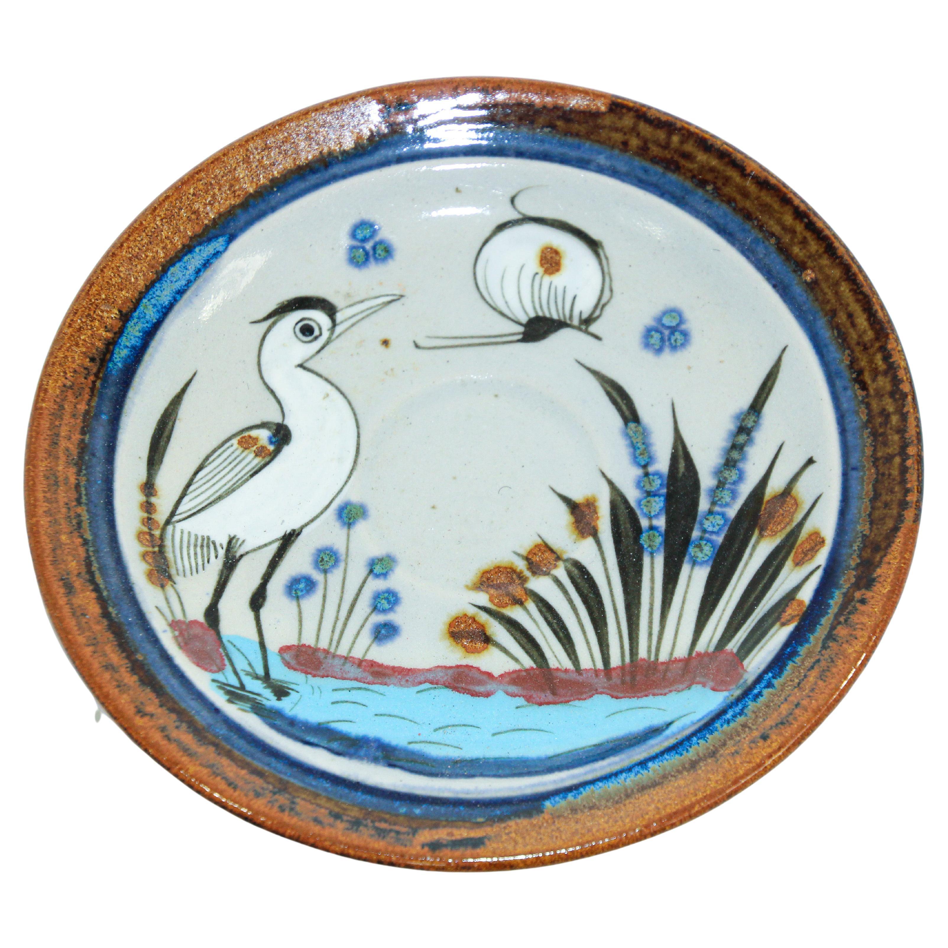 Handgefertigte Ken Edwards Tonala Mexico Volkskunst-Keramik