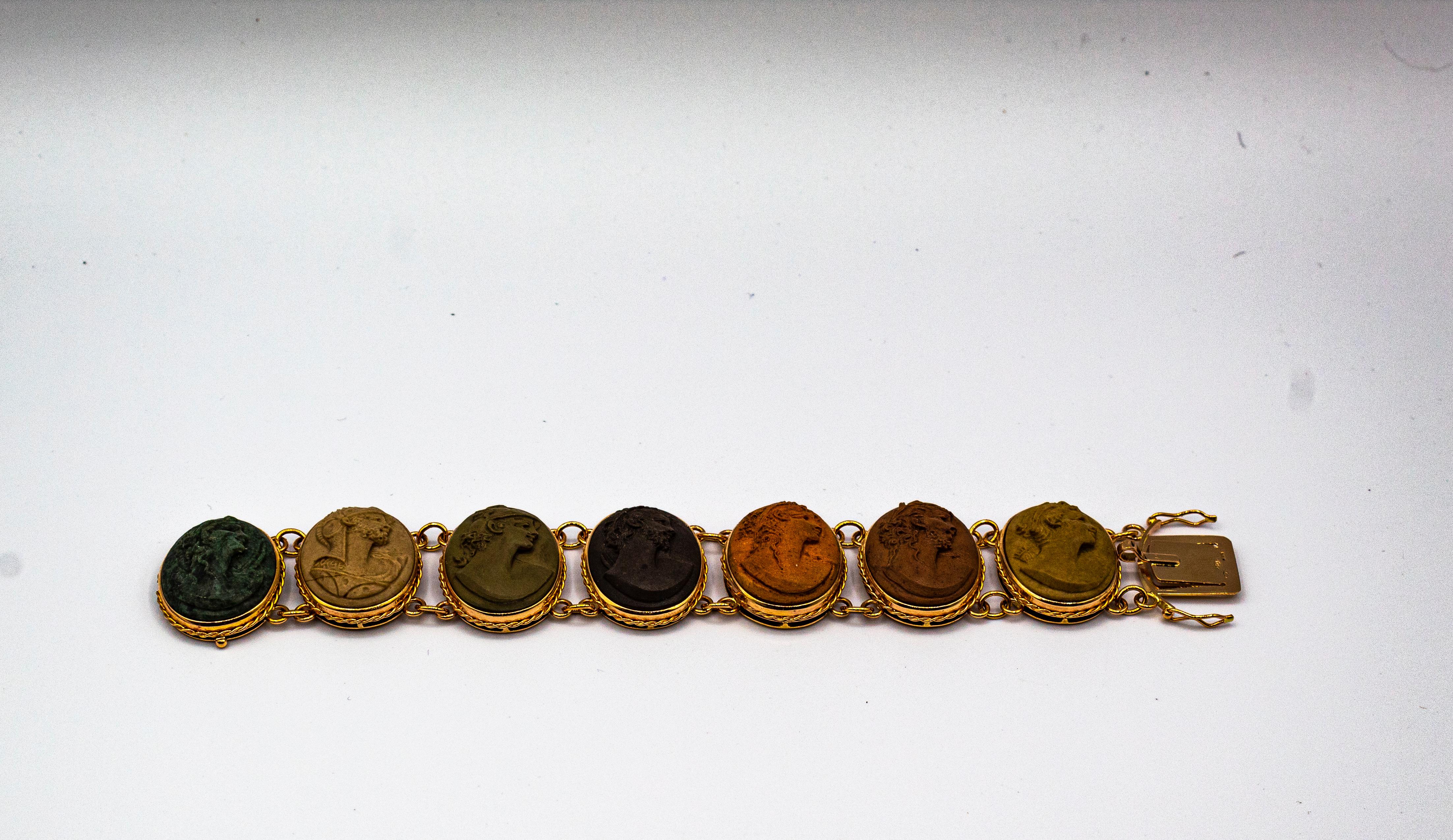 For any problems related to some materials contained in the items that do not allow shipping, please contact the seller with a private message to solve the problem.
We can ship every piece of our 1stdibs catalog worldwide.

This Bracelet is made of