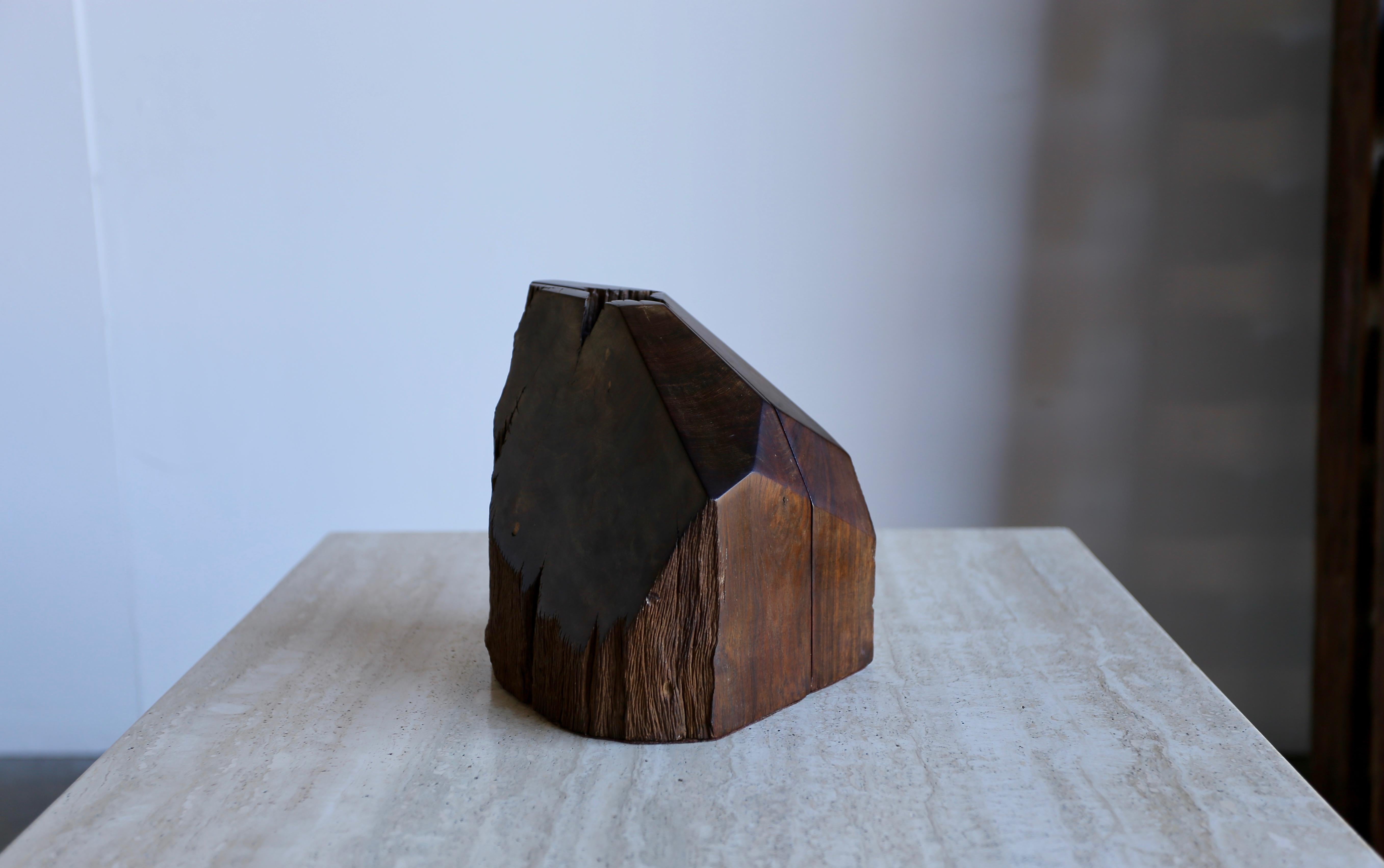 American Handcrafted Live Edge Wood Bookends
