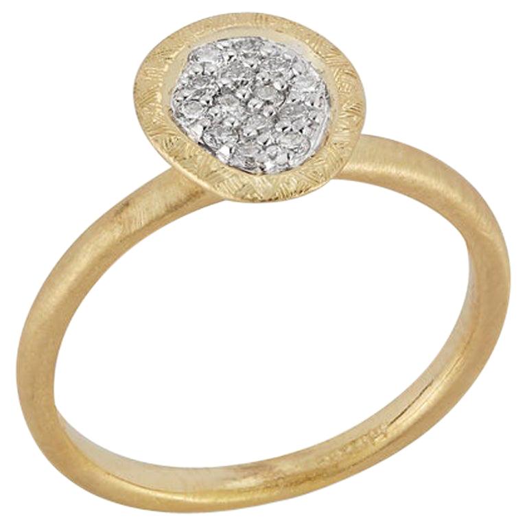 Opal Diamond Free Form Gold Ring at 1stDibs | freeform ring, free form ring