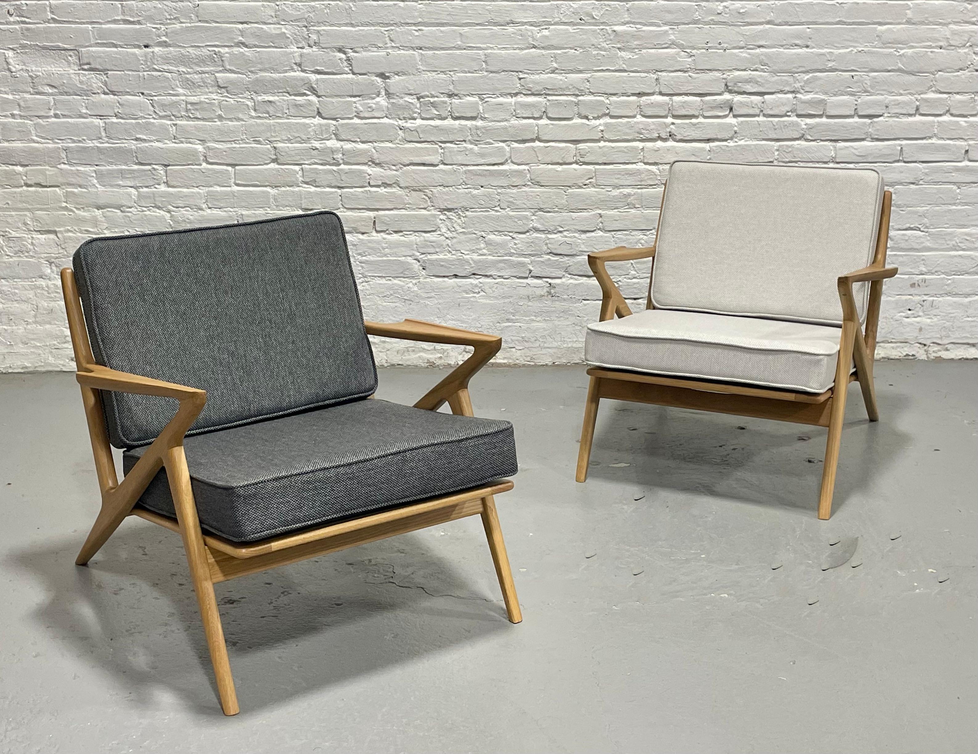 Chaise longue en chêne de style moderne du milieu du siècle, fabriquée à la main en vente 6