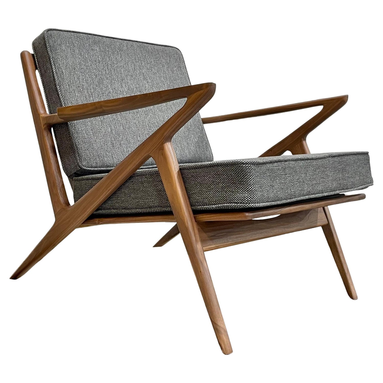 Pair of Mid-Century Modern "Rex" Folding Lounge Chairs Designed by Niko  Kralj For Sale at 1stDibs