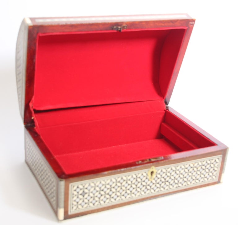 Handcrafted Middle Eastern Sadeli Jewelry Box For Sale at 1stDibs