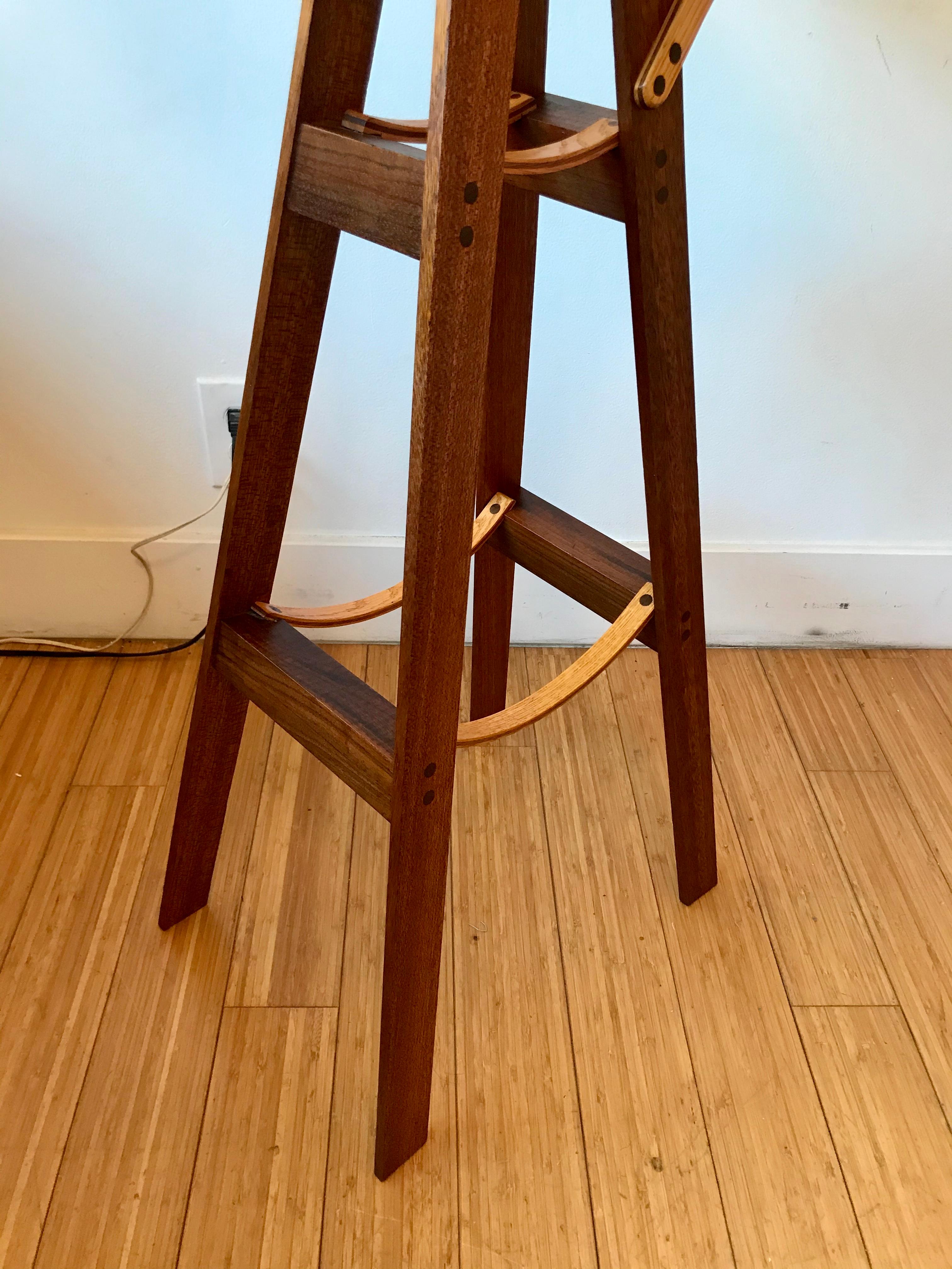 Handcrafted Mixed Woods Lectern Podium 8