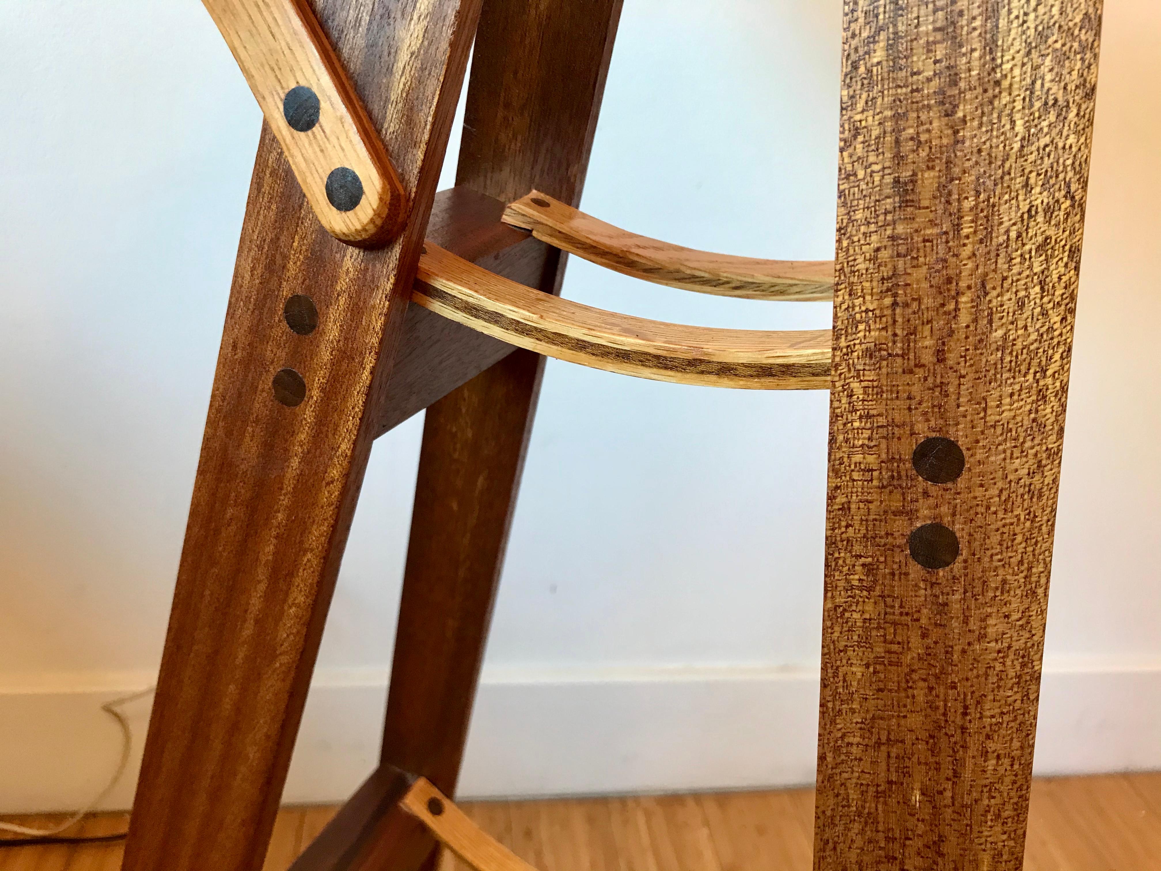 Handcrafted Mixed Woods Lectern Podium 12