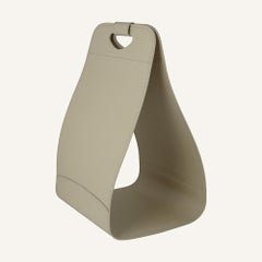 Handcrafted Modern Magazine Rack TETI, Regenerated Leather, European Design