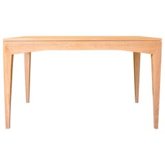 Handcrafted Modernist English Oak Table
