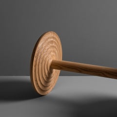 Handcrafted English Ash Side Table