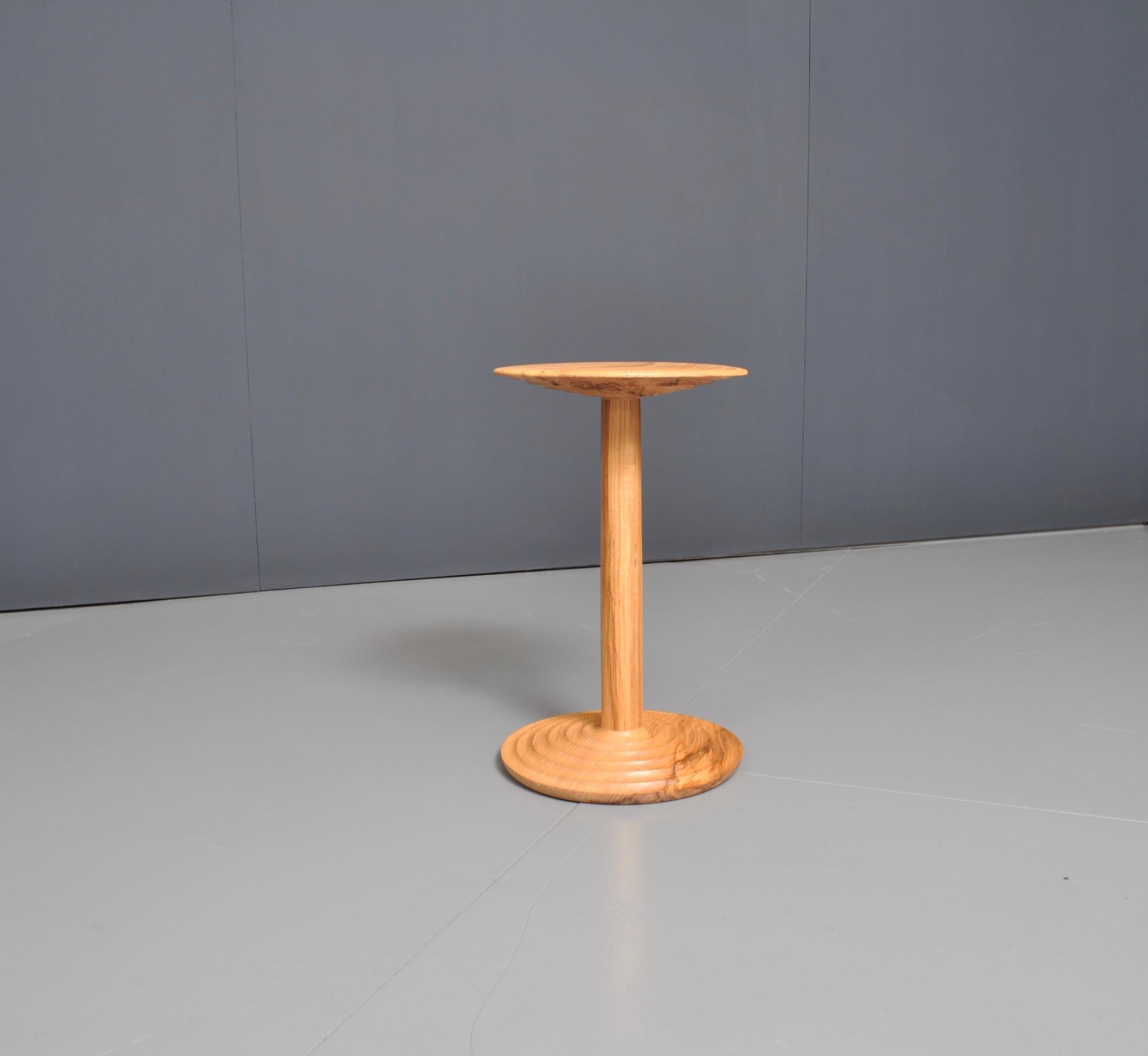 Hand-Crafted Handcrafted Modernist Side Table