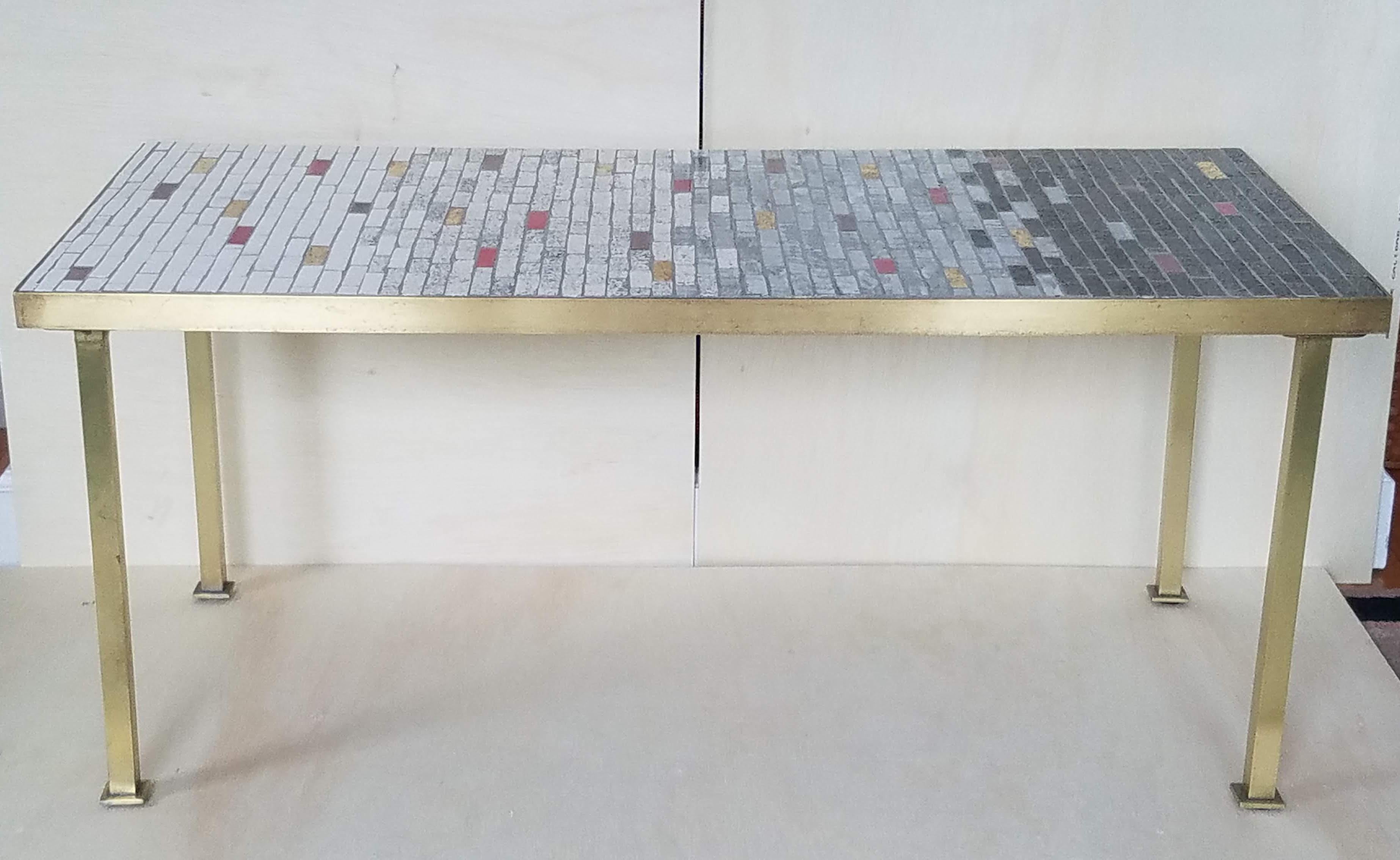 mosaic tile dining table
