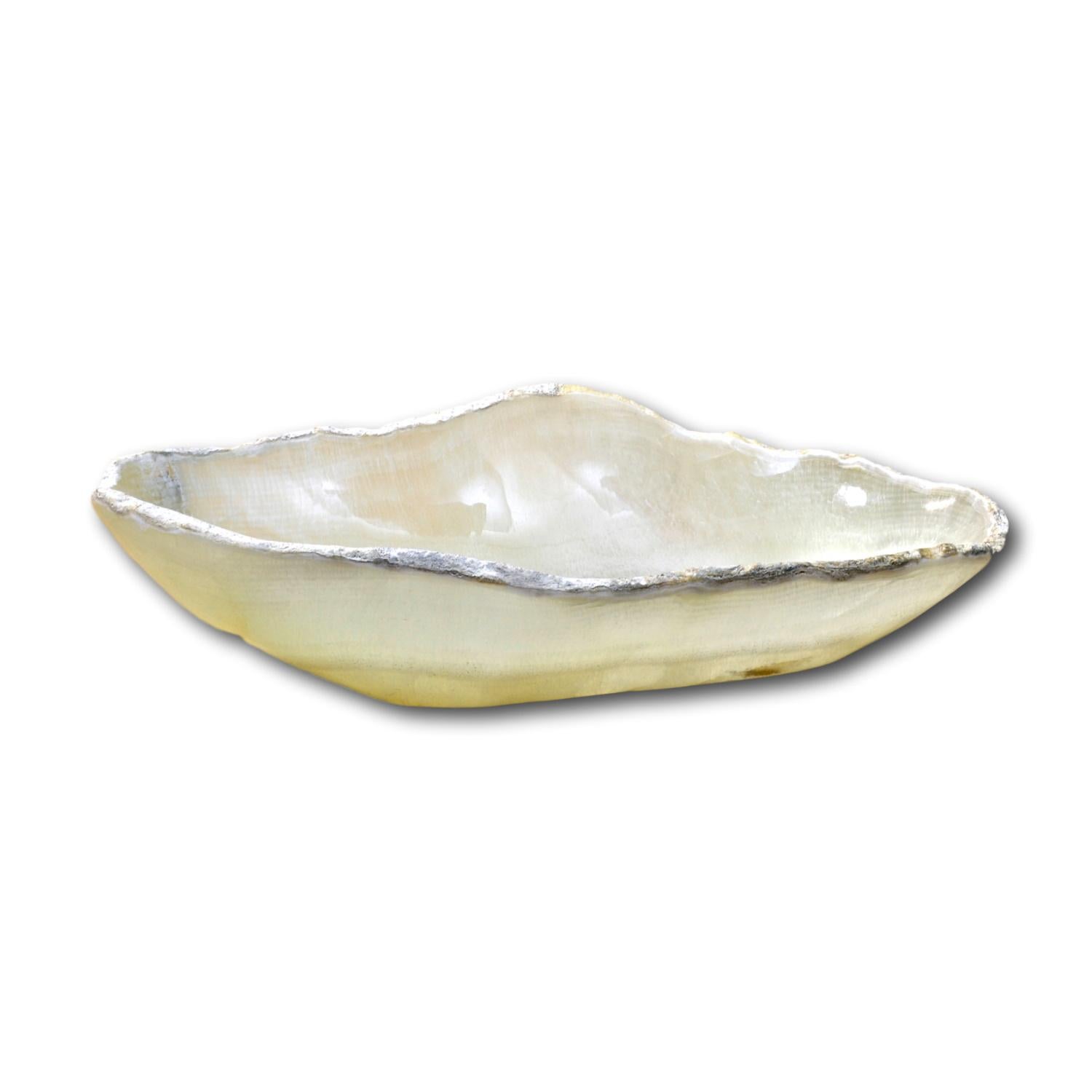 Handcrafted oval onyx bowl, beautifully carved from a single piece of high quality genuine onyx gemstone - each unique onyx stone bowl blends natural onyx shades of green, white, honey, brown and burgundy tones. Richly polished for a high gloss