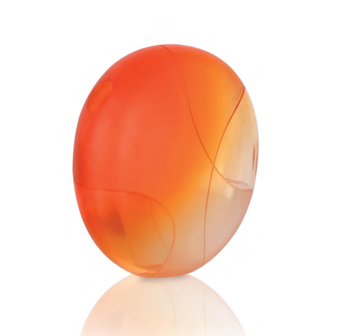 La collection de vases Disko, témoignage de l'art de Roberto Beltrami et de son équipe, représente une extraordinaire fusion entre les techniques traditionnelles de Murano et le design contemporain. Chaque vase commence son voyage dans la chaleur