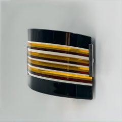 Aplique de cristal de Murano hecho a mano por Futura T&B, Italia, principios de la década de 2000