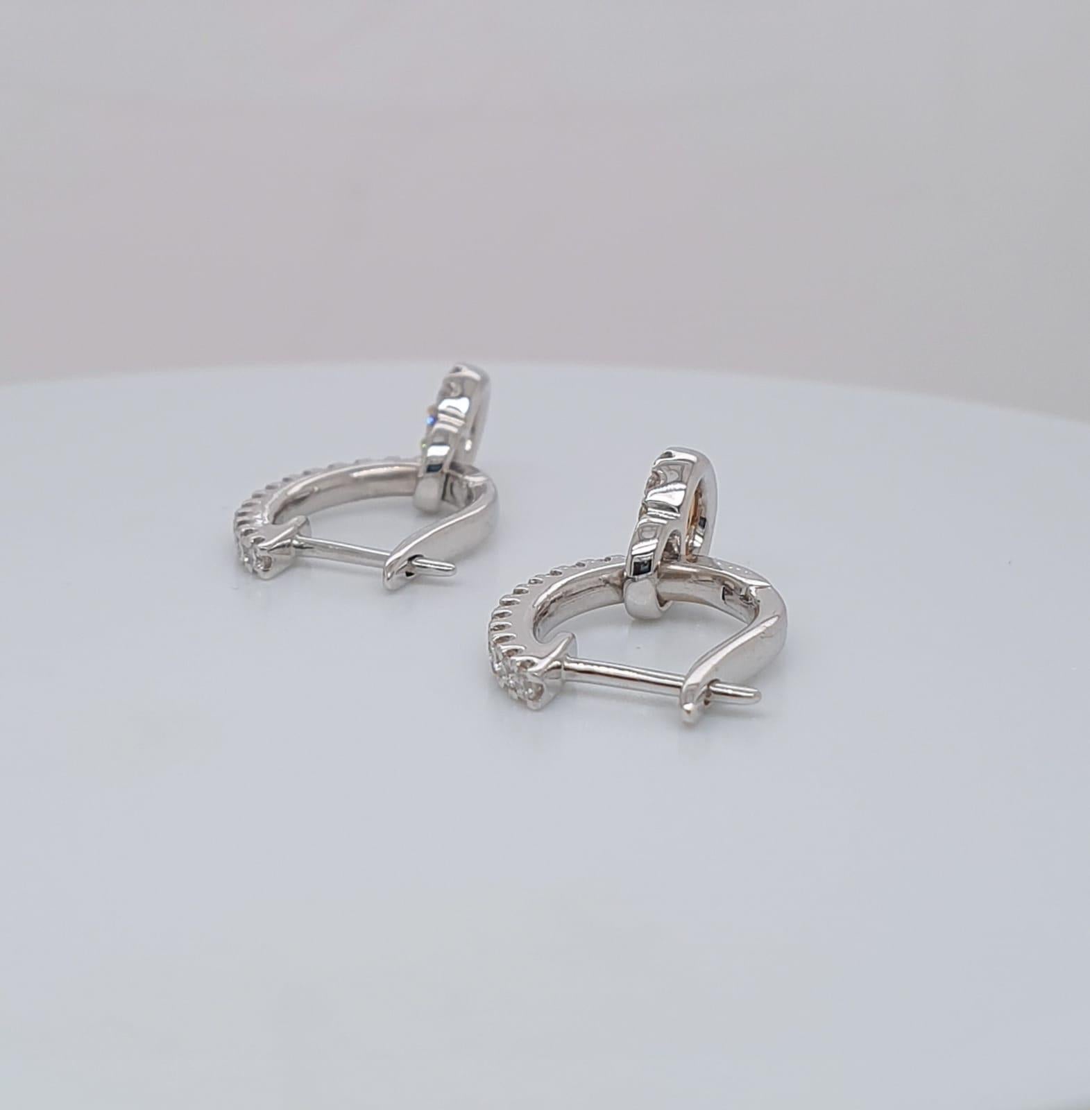 argyle diamond earrings