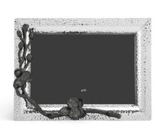 Handcrafted Nickel-Plated Metal Small Model Photo Frame.