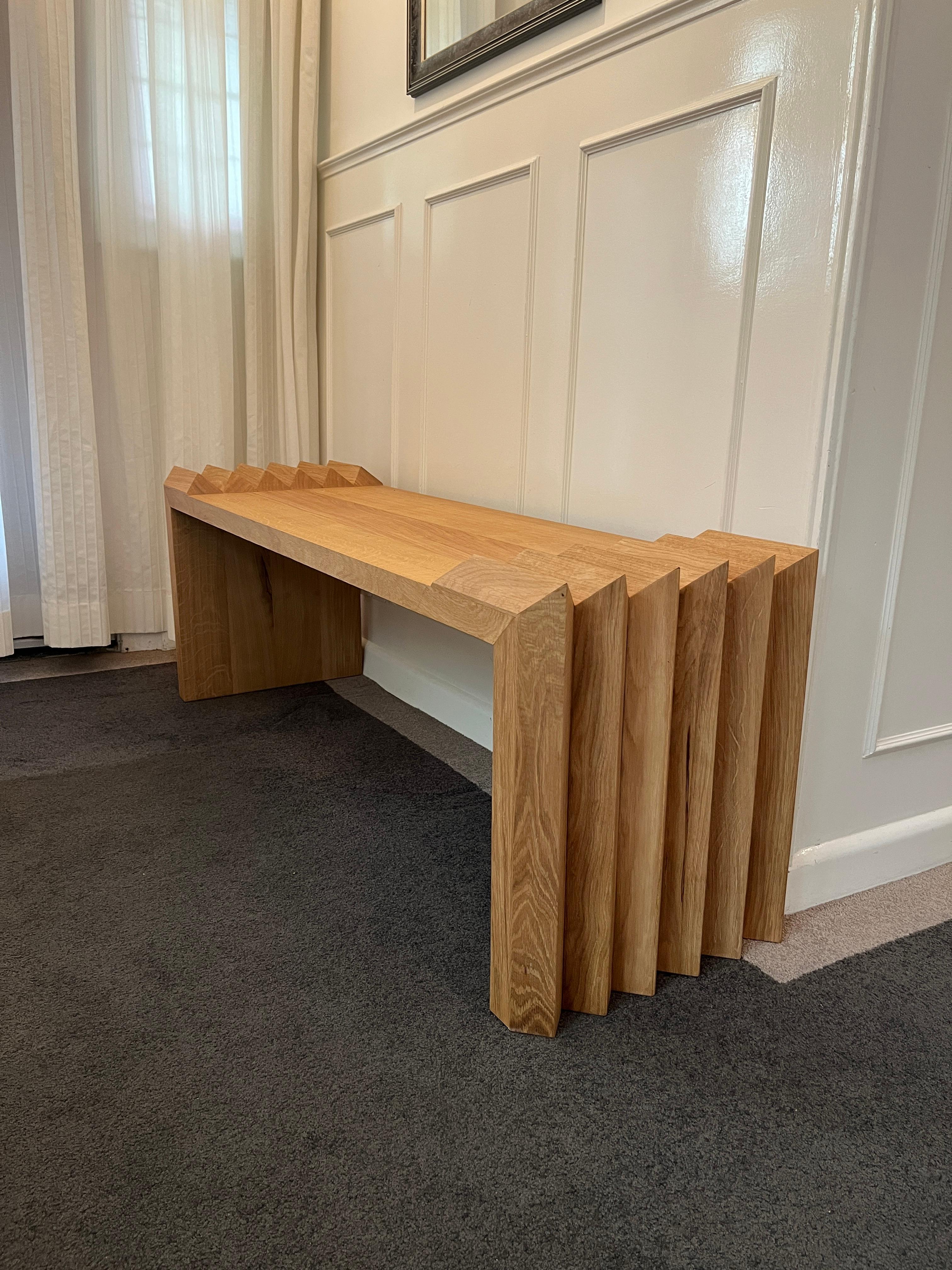 Banco / Cabecera de Cama Artesanal de Roble en venta 2