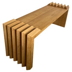 Handcrafted Oak Bench / Bed End