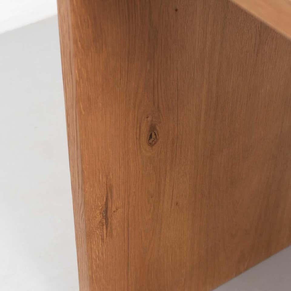 Mesa artesanal de roble de DADA est. Diseño de mediados de siglo Made in Barcelona Roble en venta
