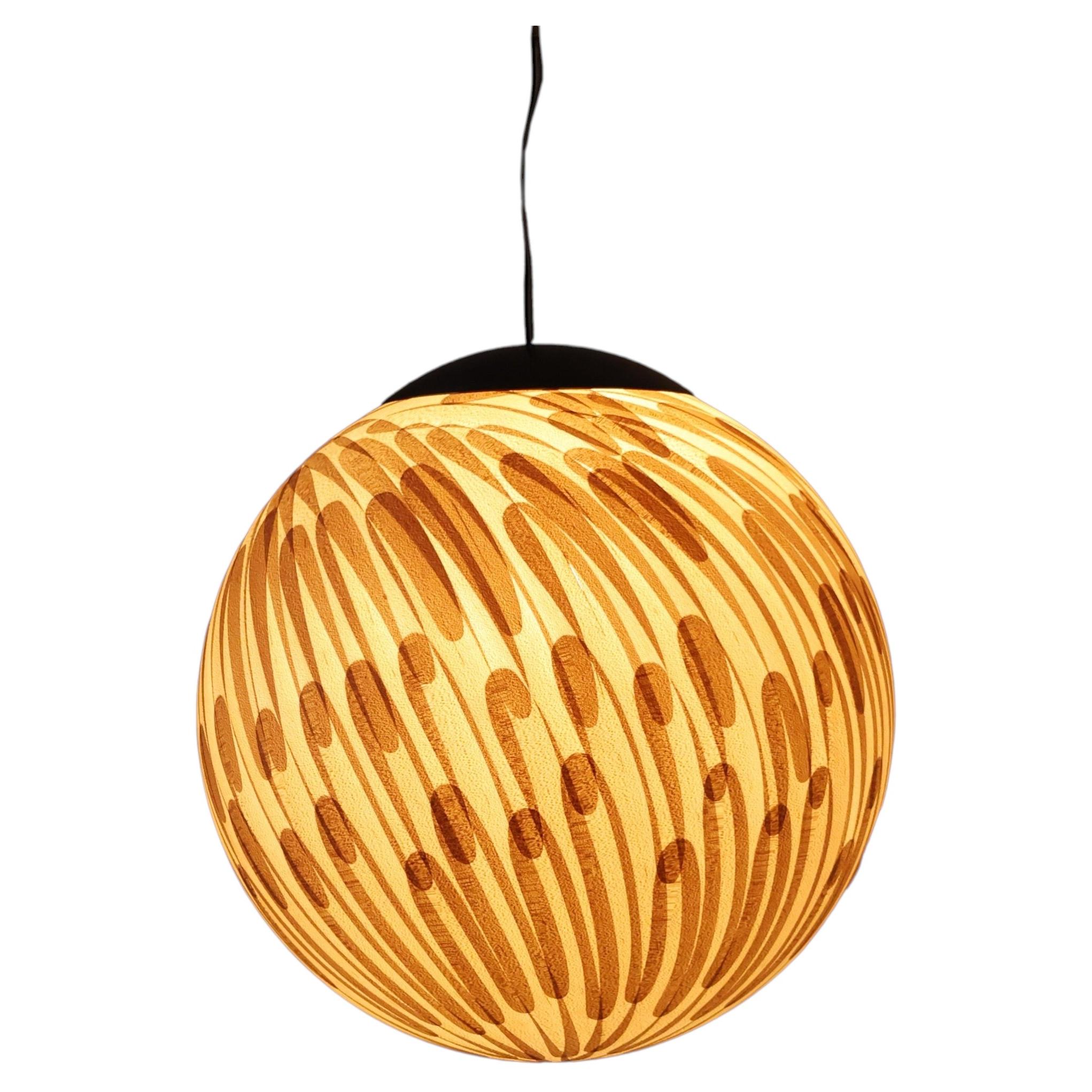 Lámpara colgante de colección de Theophane Ingold, «Shavings Sphere» de Costantini en venta