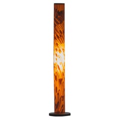 Lampe de collection en bois de Theophane Ingold, « Shavings Totem » de Costantini