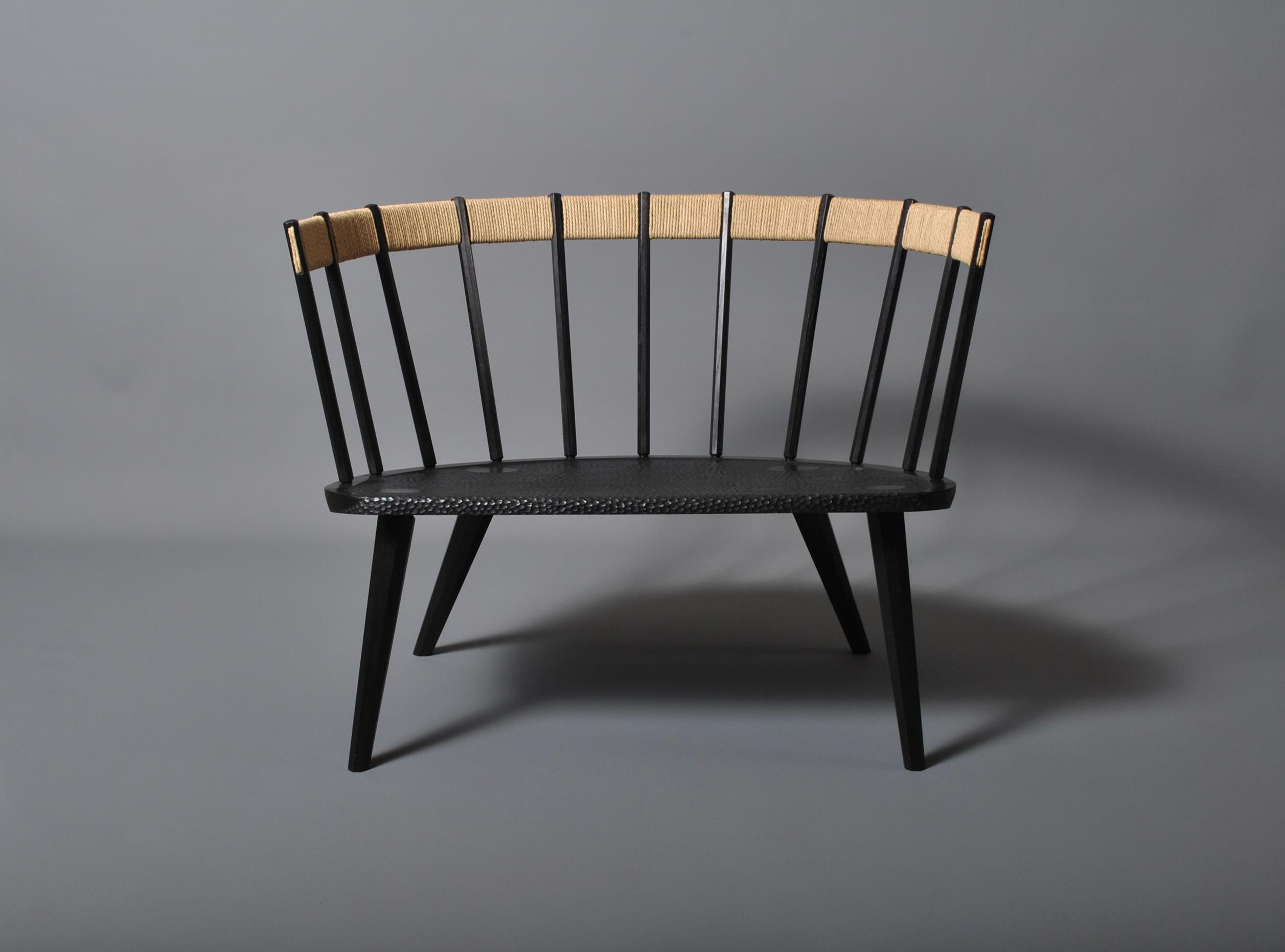 Scandinavian Modern Handcrafted English Oak Chair