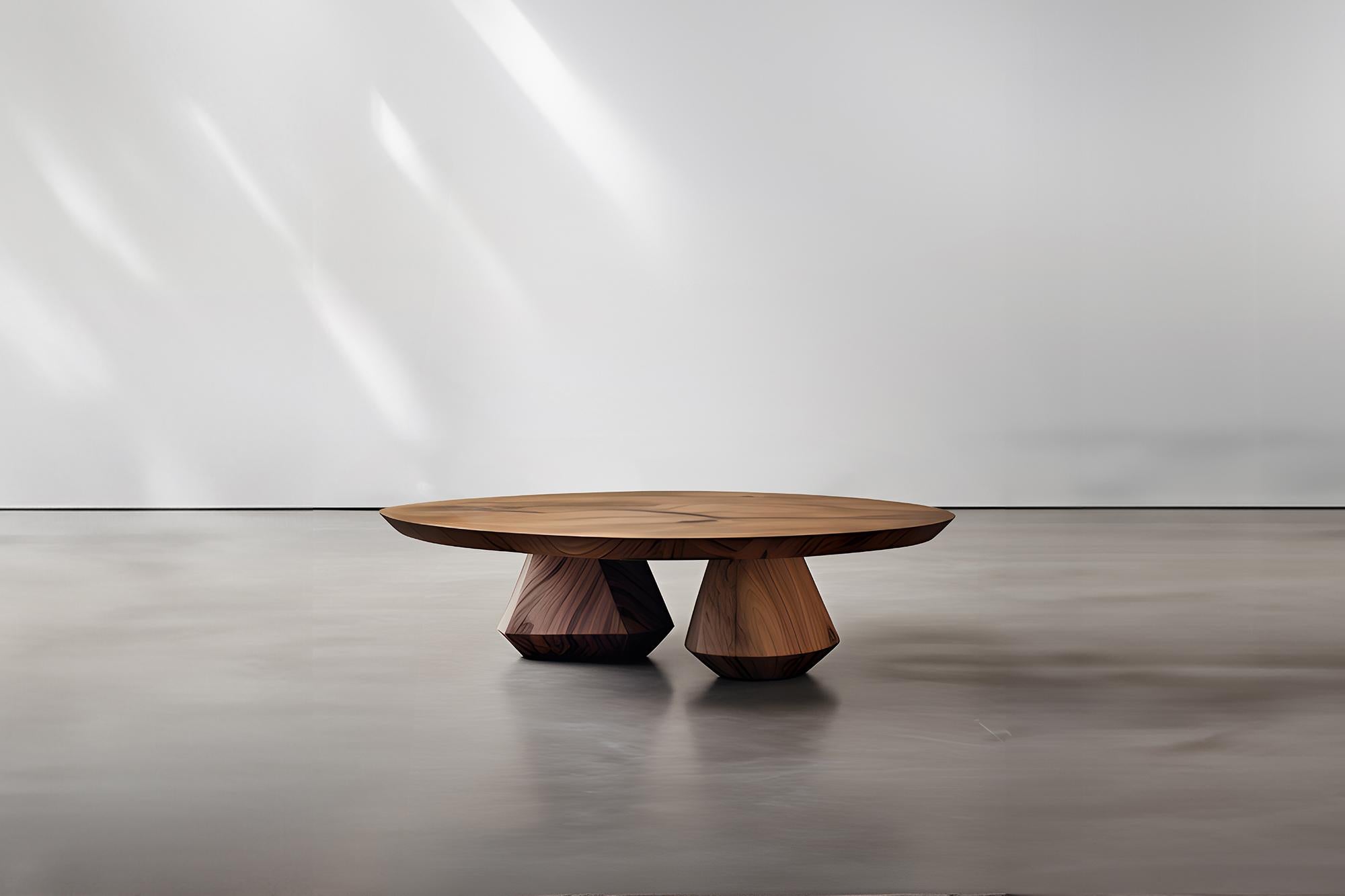 Sculptural Coffee Table Made of Solid Wood, Center Table Solace S45 by Joel Escalona


The Solace table series, designed by Joel Escalona, is a furniture collection that exudes balance and presence, thanks to its sensuous, dense, and irregular