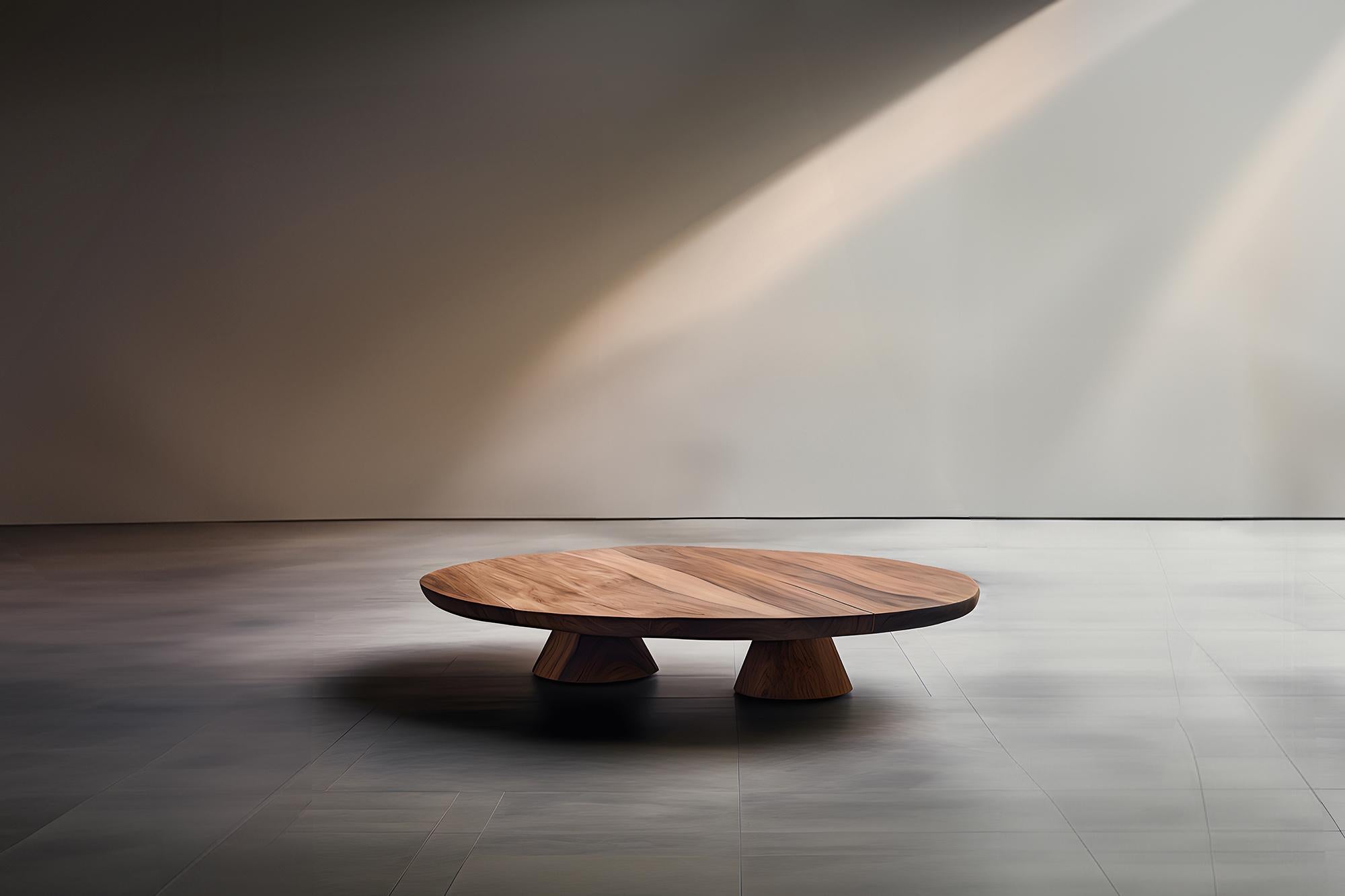 Mexicain Solace 45 ovale, fabriqué à la main : Design Amnestique Timeless en Noyer Massif en vente