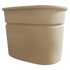 Macetero Ovalado de Terracota Artesanal Clásico Diferentes Acabados Avialable