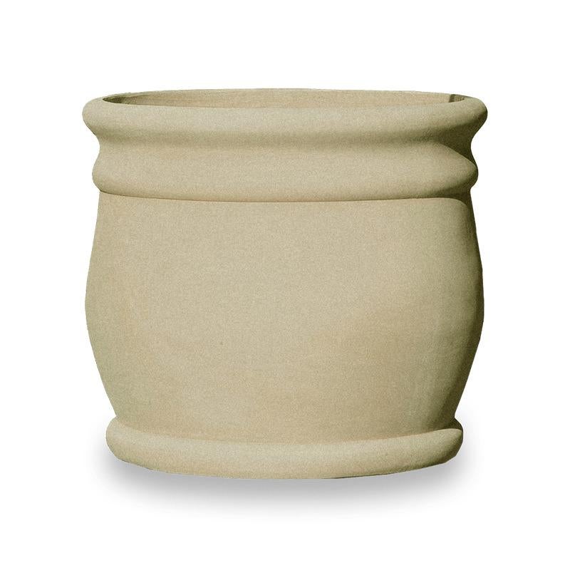 Spanish Handcrafted Oversized Terracotta Planters Textured Matte Finish Design Small For Sale