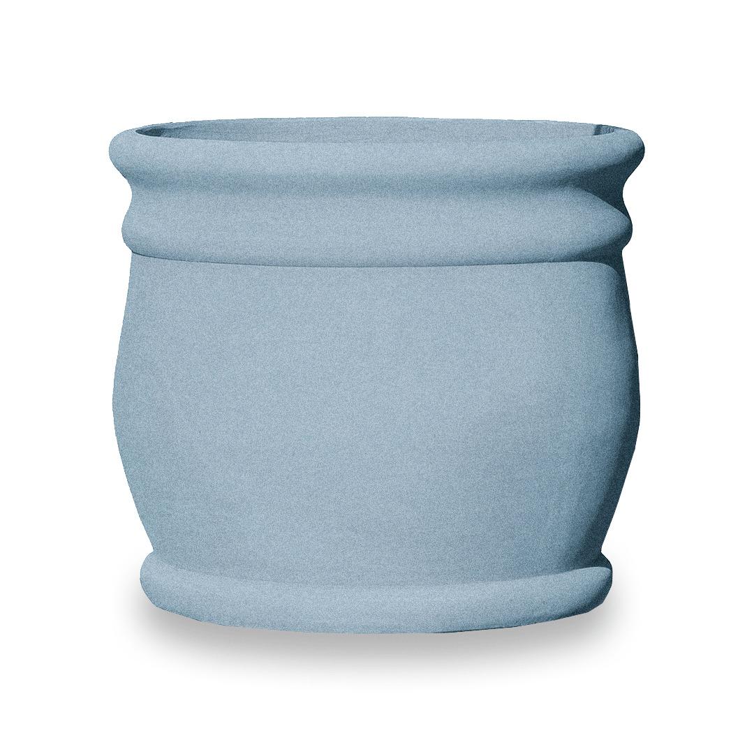 Handcrafted Oversized Terracotta Planters Textured Matte Finish Design Small In New Condition For Sale In Alcoy, Alicante
