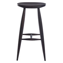 Handcrafted Oxidized Oak Counter Stool