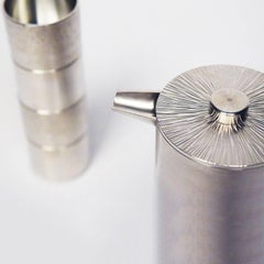 Handcrafted Pewter Sake Set