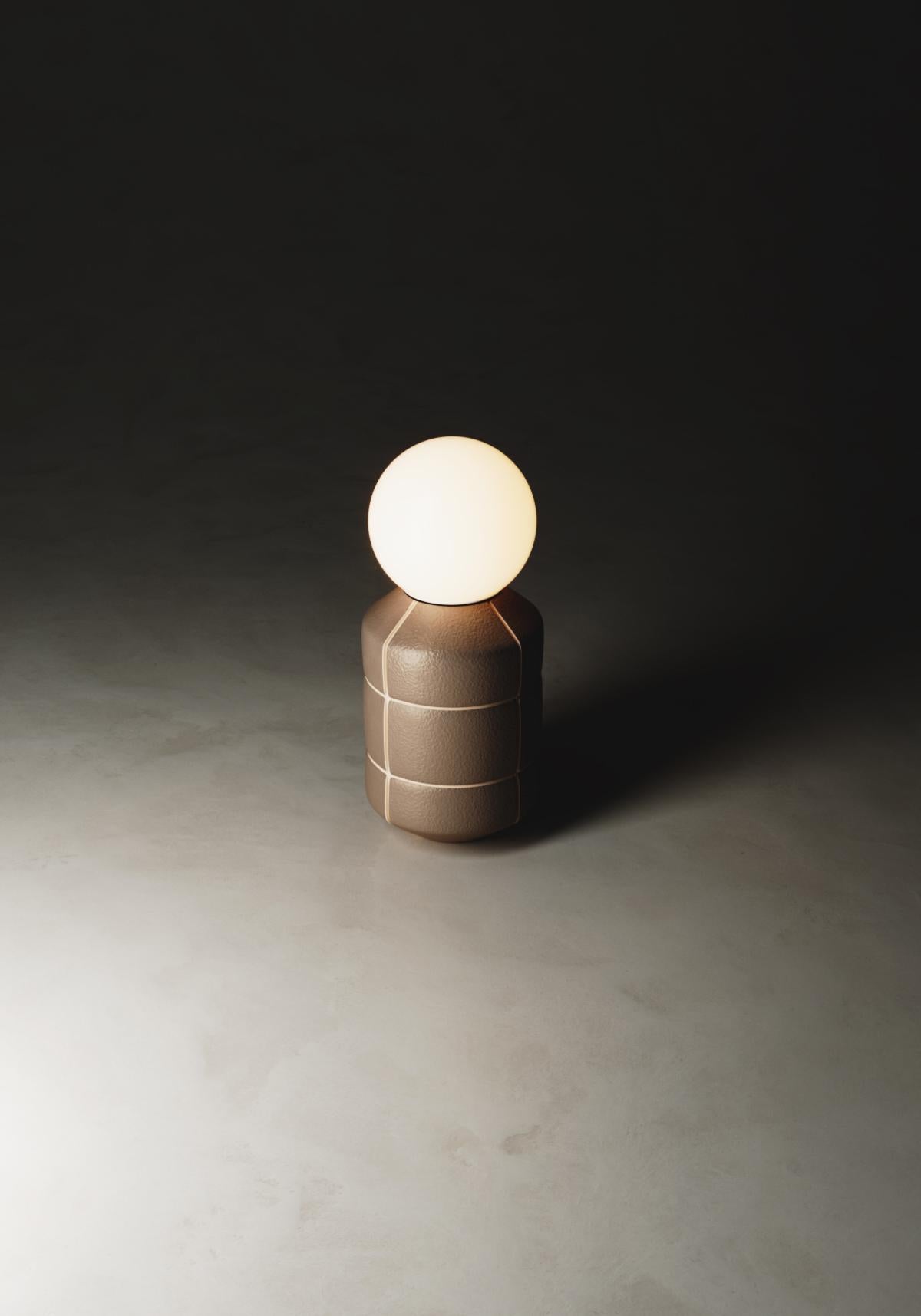 Product name: NAVAZI
Category: Lighting, Decoration
Type: Decoration, Floor lamp, Wall lamp, Pendant, Table lamp
Material: Ceramic/glass base, frosted glass, textile cable
Light source: G9, 110-220V
Designer: Artem