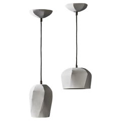 Lámpara de techo de porcelana artesanal diseño Ruth Gurvich Lightscape Nymphenburg