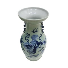 Handcrafted Porcelain Vases with Hand-Painted Ornaments, China, 1862